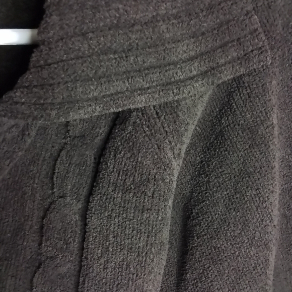 DENVERHAYES WOMENS MEDIUM BROWN BUTTON DOWN SWEATER CARDIGAN - Picture 2 of 3